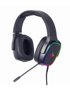 Gembird GHS-SANPO-S300 auricular y casco Auriculares Alámbrico Diadema Juego USB tipo A Negro