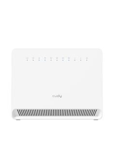 Cudy 4G Cat 6 AC1200 Wi-Fi Router, LT700E 1.0 router inalámbrico Gigabit Ethernet Doble banda (2,4 GHz / 5 GHz) Blanco