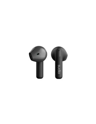 Sudio A1BLK auricular y casco Auriculares True Wireless Stereo (TWS) Dentro de oído Llamadas/Música USB Tipo C Bluetooth Negro