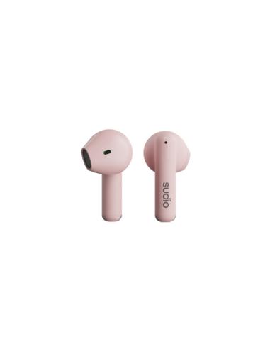 Sudio A1PNK auricular y casco Auriculares True Wireless Stereo (TWS) Dentro de oído Llamadas/Música USB Tipo C Bluetooth Rosa