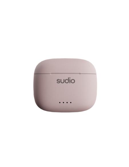 Sudio A1PNK auricular y casco Auriculares True Wireless Stereo (TWS) Dentro de oído Llamadas/Música USB Tipo C Bluetooth Rosa