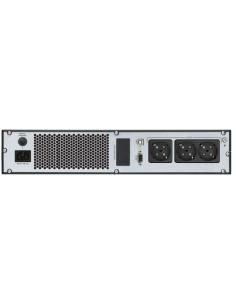 FSP Champ Rack 1K sistema de alimentación ininterrumpida (UPS) Doble conversión (en línea) 1 kVA 900 W 3 salidas AC 2