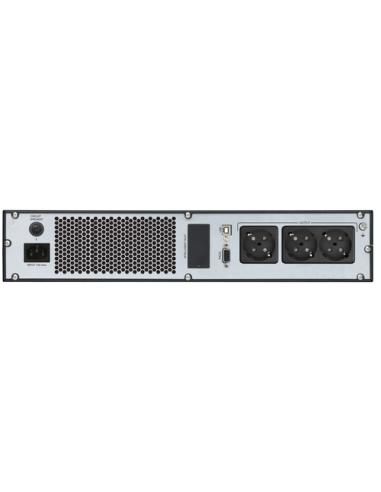 FSP Champ Rack 1K sistema de alimentación ininterrumpida (UPS) Doble conversión (en línea) 1 kVA 900 W 3 salidas AC