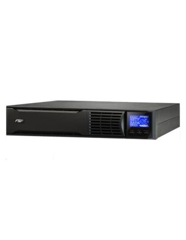 FSP Champ Rack 1K sistema de alimentación ininterrumpida (UPS) Doble conversión (en línea) 1 kVA 900 W 3 salidas AC