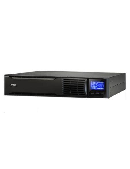 FSP Champ Rack 1K sistema de alimentación ininterrumpida (UPS) Doble conversión (en línea) 1 kVA 900 W 3 salidas AC
