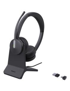 Yealink BH70 Dual with Stand USB-C/A Headset Auriculares Inalámbrico Diadema Oficina/Centro de llamadas USB tipo A Bluetooth Bas