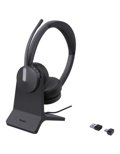 Yealink BH70 Dual with Stand USB-C/A Headset Auriculares Inalámbrico Diadema Oficina/Centro de llamadas USB tipo A Bluetooth Bas