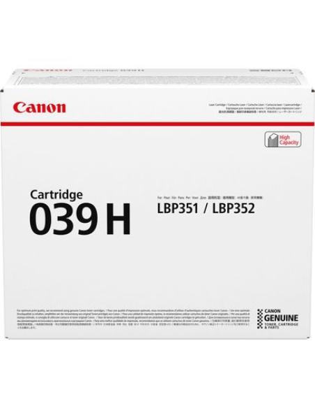 Canon CRG-039 H cartucho de tóner 1 pieza(s) Original Negro
