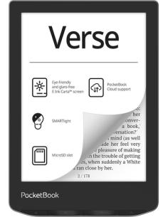 PocketBook Verse lectore de e-book 8 GB Wifi Gris