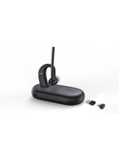 Yealink BH71 Pro USB-C/A Headset Auriculares Inalámbrico gancho de oreja Oficina/Centro de llamadas USB Tipo C Bluetooth Negro