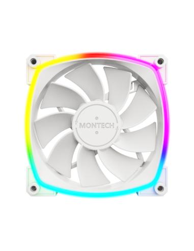 Montech RX120 PWM Carcasa del ordenador Ventilador 12 cm Blanco 1 pieza(s)