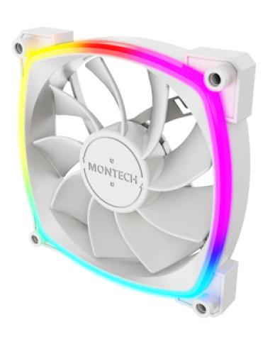 Montech RX120 PWM Carcasa del ordenador Ventilador 12 cm Blanco 1 pieza(s)
