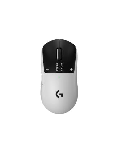 Logitech G PRO X2 SUPERSTRIKE ratón Juego Mano derecha RF Wireless + USB Type-C Óptico 44000 DPI