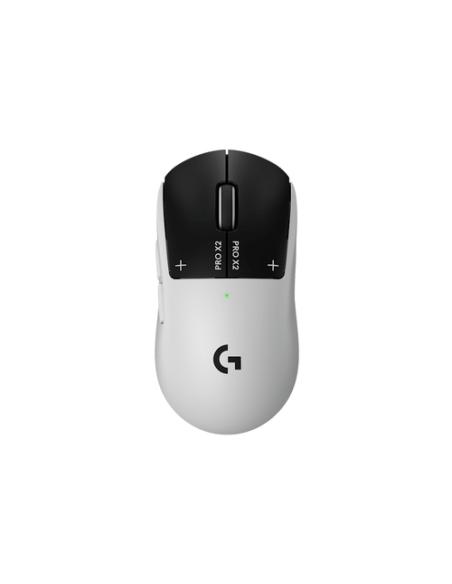 Logitech G PRO X2 SUPERSTRIKE ratón Juego Mano derecha RF Wireless + USB Type-C Óptico 44000 DPI