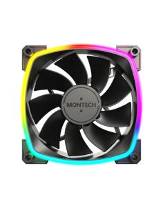 Montech RX120 PWM Carcasa del ordenador Ventilador 12 cm Negro 1 pieza(s)