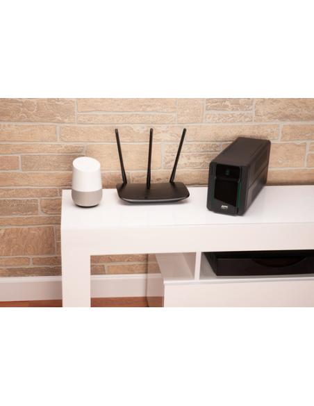 APC BVX700LI-GR sistema de alimentación ininterrumpida (UPS) Línea interactiva 0,7 kVA 360 W 2 salidas AC