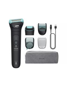 Philips 7000 series Body Groomer BG7470/15 Cabezal flexible 2D y sistema de recorte y afeitado
