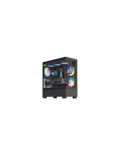 darkFlash Caja PC DS500 RGB Micro-ATX Negra