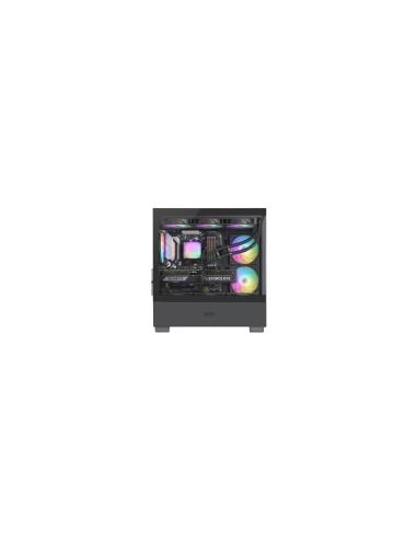 darkFlash Caja PC DS500 RGB Micro-ATX Negra