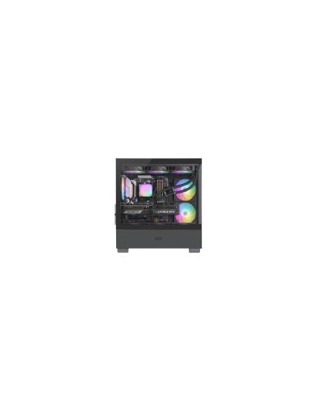 darkFlash Caja PC DS500 RGB Micro-ATX Negra