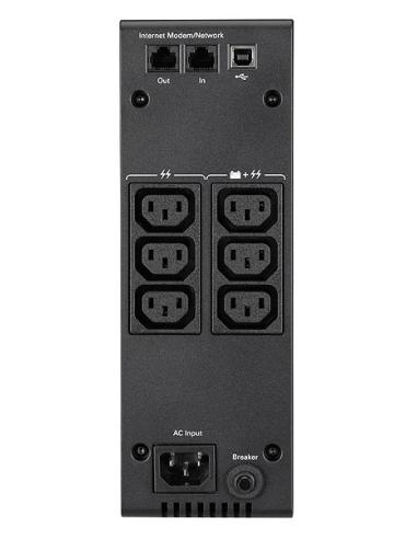 Eaton 5S 700i sistema de alimentación ininterrumpida (UPS) 0,7 kVA 420 W 6 salidas AC