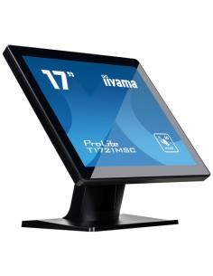 iiyama ProLite T1721MSC-B2 pantalla para PC 43,2 cm (17") 1280 x 1024 Pixeles SXGA LED Pantalla táctil Mesa Negro