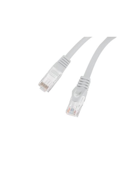 Lanberg PCU6-10CU-0050-S cable de red Gris 0,5 m Cat6 U/UTP (UTP) Alrededor