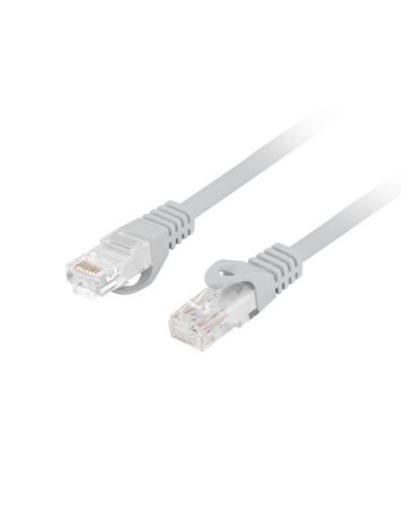 Lanberg PCU6-10CU-0050-S cable de red Gris 0,5 m Cat6 U/UTP (UTP) Alrededor