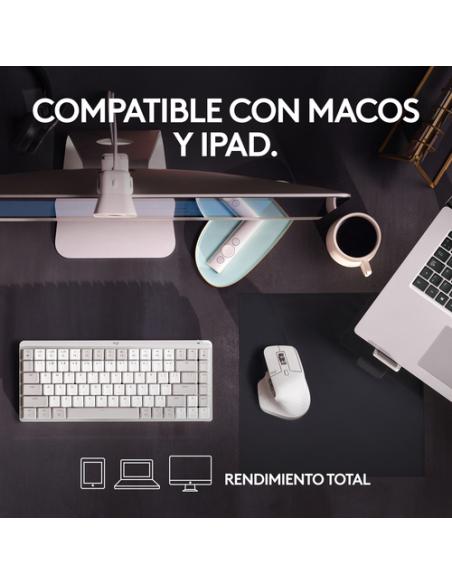 Logitech MX Master 3S for Mac ratón Oficina Mano derecha Bluetooth Laser 8000 DPI