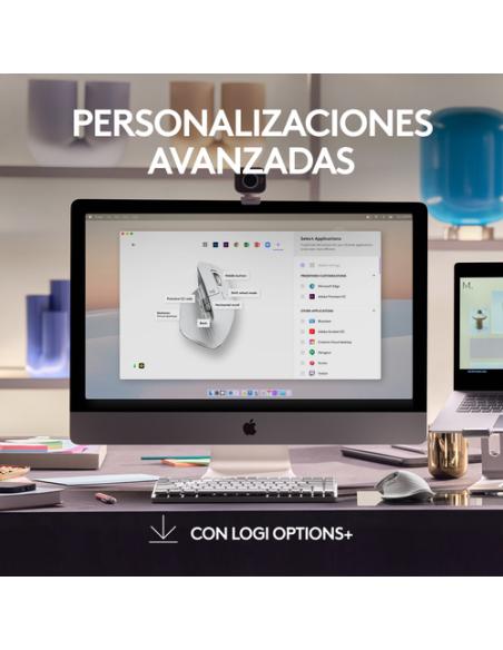 Logitech MX Master 3S for Mac ratón Oficina Mano derecha Bluetooth Laser 8000 DPI