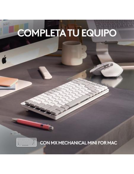 Logitech MX Master 3S for Mac ratón Oficina Mano derecha Bluetooth Laser 8000 DPI