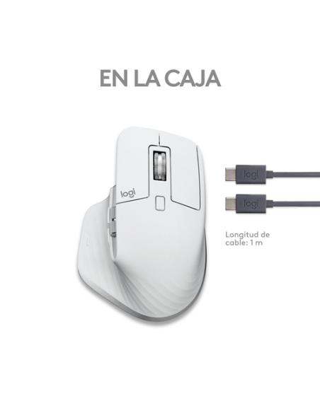 Logitech MX Master 3S for Mac ratón Oficina Mano derecha Bluetooth Laser 8000 DPI