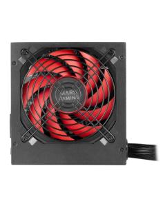 Mars Gaming MPIII650, Fuente Alimentación PC ATX 650W, 5 Años de Garantía, 85% Eficiencia, Sistema Digital APFC, Ventilador FDB 