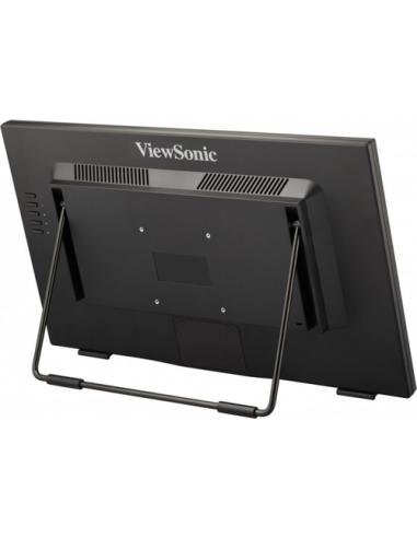 Viewsonic TD2465 pantalla de señalización Panel plano interactivo 61 cm (24") LED 250 cd / m² Full HD Negro Pantalla táctil