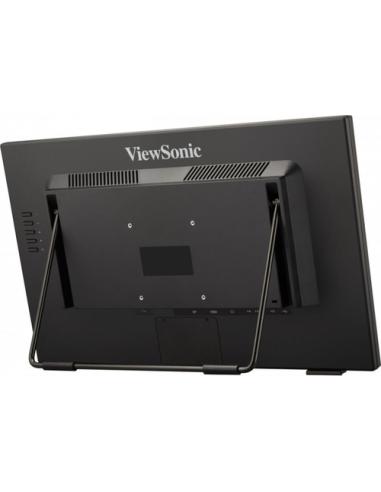 Viewsonic TD2465 pantalla de señalización Panel plano interactivo 61 cm (24") LED 250 cd / m² Full HD Negro Pantalla táctil