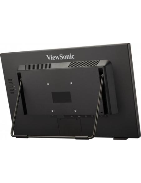 Viewsonic TD2465 pantalla de señalización Panel plano interactivo 61 cm (24") LED 250 cd / m² Full HD Negro Pantalla táctil