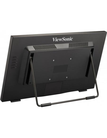 Viewsonic TD2465 pantalla de señalización Panel plano interactivo 61 cm (24") LED 250 cd / m² Full HD Negro Pantalla táctil