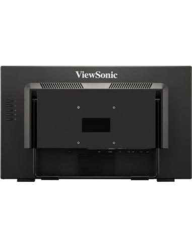 Viewsonic TD2465 pantalla de señalización Panel plano interactivo 61 cm (24") LED 250 cd / m² Full HD Negro Pantalla táctil
