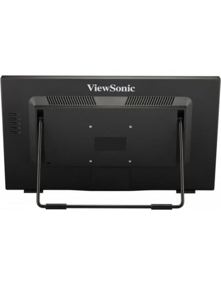 Viewsonic TD2465 pantalla de señalización Panel plano interactivo 61 cm (24") LED 250 cd / m² Full HD Negro Pantalla táctil