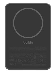 Belkin BPD010hqBK 5000 mAh Cargador inalámbrico Negro