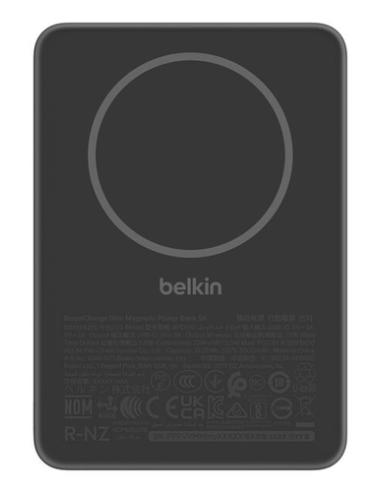 Belkin BPD010hqBK 5000 mAh Cargador inalámbrico Negro