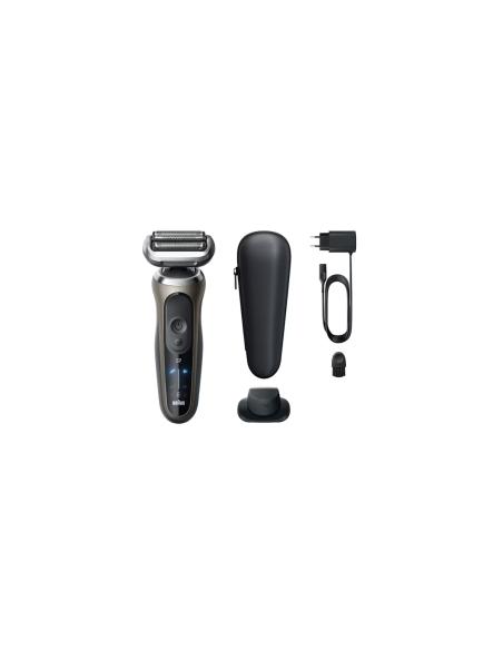 Braun Series 7 72-C1200s Recortadora Negro, Bronce, Acero inoxidable