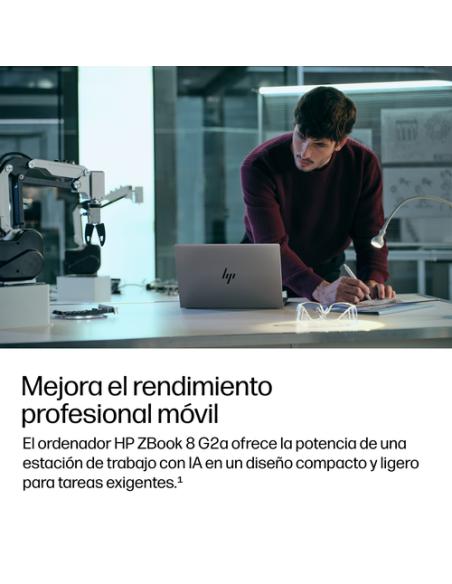HP DQ0D0ET ordenador portatil Copilot+ PC 40,6 cm (16") WUXGA 32 GB DDR5-SDRAM 1 TB SSD Wi-Fi 7 (802.11be) Windows 11 Pro AI Wor