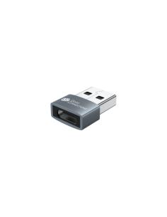 Alcasa USB-AD203 cambiador de género para cable USB-A USB-C Gris