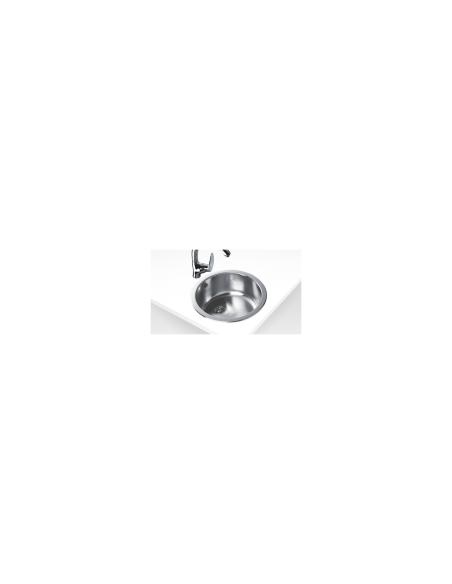 Teka ERC Lavabo sobre-encimera Círculo Metal