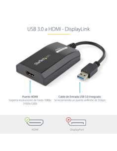 StarTech.com Adaptador USB 3.0 HDMI - Certificado con DisplayLink - 1920x1200 2