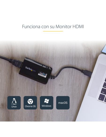 StarTech.com Adaptador USB 3.0 HDMI - Certificado con DisplayLink - 1920x1200