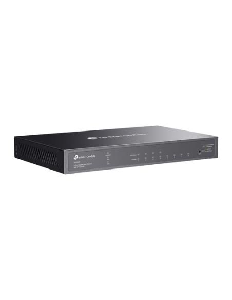 TP-Link Omada TL-SG2008P Gestionado L2/L2+ Gigabit Ethernet (10/100/1000) Energía sobre Ethernet (PoE) Negro