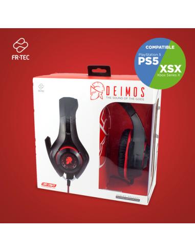 Blade FT2005 auricular y casco Auriculares Alámbrico Diadema Juego Negro, Rojo