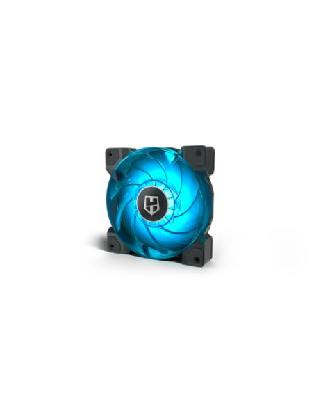 NOX H-SYNC Carcasa del ordenador Ventilador 12 cm Negro, Transparente